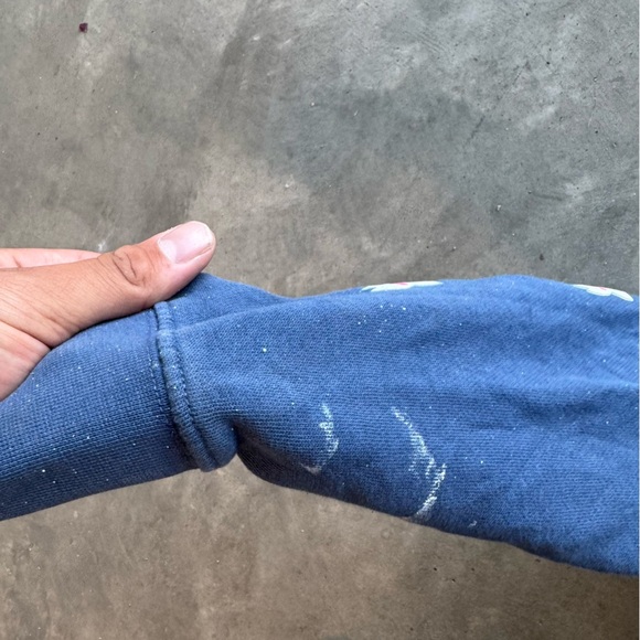 Y2K Blue Fox Racing Hoodie - Picture 3 of 5